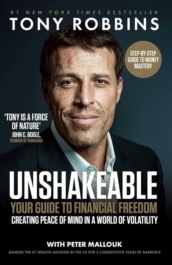 Sampul buku Unshakeable: Your Guide To Financial Freedom, Creating Peace of Mind In A World of Votality
