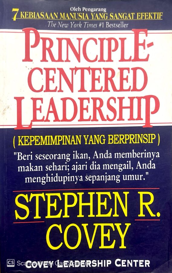 Sampul buku Principle Centered Leadership