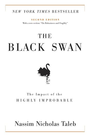 Sampul buku The Black Swan: The Impact of the Highly Improbable